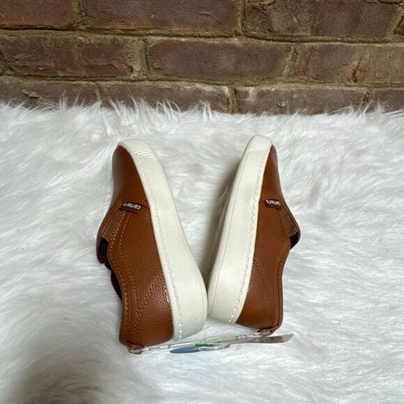 Carter’s Kids Brown Ricky Slip On Loafer Size 2 NEW - Picture 5 of 8